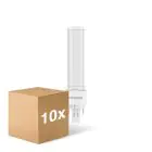 Opakowanie 10x Noxion Lucent PL-C LED 5.2W - 830 Ciepła Biel | 2-Piny - Zamienne 18W