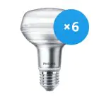 Opakowanie 6x Philips Corepro LED Spot E27 R80 4W 345lm 36D - 827 Bardzo Ciepła Biel | Zamienne 60W