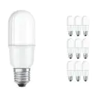 Opakowanie 10x Ledvance Classic LED E27 Liniowy Matowy 9W 1050lm - 840 Zimna Biel | Zamienne 75W