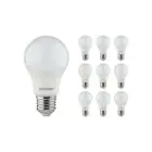 Opakowanie 10x Noxion Lucent Classic LED E27 Gruszka Matowy 8.5W 806lm - 830 Ciepła Biel | Zamienne 60W