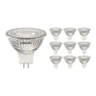 Opakowanie 10x Noxion LED Spot GU5.3 MR16 4.4W 345lm 36D - 840 Zimna Biel | Ściemnianie - Zamienne 35W