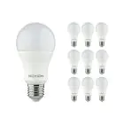 Opakowanie 10x Noxion Lucent Classic LED E27 Gruszka Matowy 11W 1055lm - 827 Bardzo Ciepła Biel | Ściemnianie - Zamienne 75W