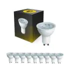 Opakowanie 10x Bright Choice LED Spot GU10 PAR16 4W 345lm 36D - 827 Bardzo Ciepła Biel | Zamienne 50W