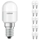 Opakowanie 10x Ledvance LED Special T26 E14 Tubular Matowy 2.3W 200lm - 827 Bardzo Ciepła Biel | Zamienne 20W