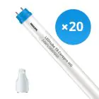 Opakowanie 20x Philips Rura LED T8 CorePro (EM/Mains) High Output 24W 2700lm - 840 Zimna Biel | 150cm - Zamienne 58W