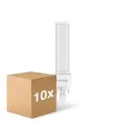 Opakowanie 10x Noxion Lucent PL-C LED 5.2W - 840 Zimna Biel | 2-Piny - Zamienne 18W