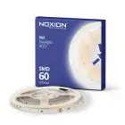 Noxion Taśma LED Naga 5 Metr IP20 SMD2835/60 24V 4.8W/m 965 /8mm/100mm + DC Kabel