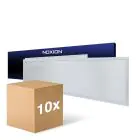 Opakowanie 10x Noxion LED Panel Ecowhite V4.0 28W 3360lm - 830-840-865 CCT | 120x30cm - UGR 