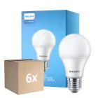 Opakowanie 6x Philips Corepro LED Żarówka E27 Gruszka Matowy 10W 1055lm - 840 Zimna Biel | Zamienne 75W