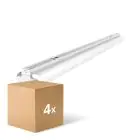 Opakowanie 4x Noxion Belka Click Reflektor V2 LED T8 | Nadaje Się Do 2x 150cm Rura LED