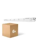 Opakowanie 6x Ledvance Oprawy Hermetyczne LED Paroizolacja 46W 6400lm - 840 Zimna Biel | 150cm