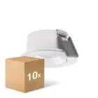 Opakowanie 10x Ledvance LED Spot Air Adjust Aluminium Valkoinen 4W 320lm 36D - 930 Ciepła Biel | Aukko 68mm - IP23 - Najlepsze renderowanie kolorów - Ściemnianie