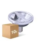 Opakowanie 10x Noxion Lucent LED Spot AR70 BA15d 6W 350lm 36D - 927 Bardzo Ciepła Biel | Najlepsze renderowanie kolorów - Ściemnianie - Zamienne 50W