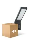 Opakowanie 4x Steinel LED Iluminacja XLED Home Antracyt 10.5W 550lm - 830 Ciepła Biel | IP44 - Czujnik Ruchu - Symetryczny