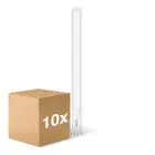 Opakowanie 10x Philips CorePro PL-L LED Żarówka Mains 24W - 840 Zimna Biel | 4-Piny - Zamienne 55W