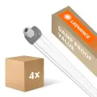 Opakowanie 4x Ledvance Oprawy Hermetyczne LED Paroizolacja Slimvalue 50W 5500lm - 840 Zimna Biel | 150cm 