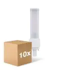 Opakowanie 10x Ledvance Dulux-D LED 6W - 840 Zimna Biel | 2-Piny - Zamienne 13W