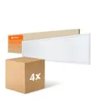 Opakowanie 4x Ledvance LED Panel Kompaktowy Aluminium Valkoinen 33W 3630lm - 840 Zimna Biel | 120x30cm