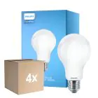 Opakowanie 4x Philips Corepro LED Żarówka E27 Gruszka Matowy 17.5W 2452lm - 865 Światło dzienne | Zamienne 150W