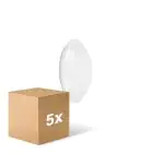 Opakowanie 5x Ledvance Surface Okólnik 250 13W 840 960lm Valkoinen IP44 | Sensor - Zimna Biel