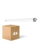 Opakowanie 4x Ledvance Oprawy Hermetyczne LED Paroizolacja Slimvalue 36W 4000lm - 840 Zimna Biel | 120cm 