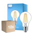 Opakowanie 10x Philips Corepro LED Żarówka E27 Gruszka Przezroczysty 8.5W 1055lm - 840 Zimna Biel | Zamienne 75W