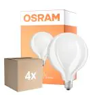 Opakowanie 4x Osram Retrofit LED E27 Globe Włókno Matowy 11W 1521lm - 827 Bardzo Ciepła Biel | Zamienne 100W