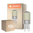 Opakowanie 10x Ledvance Performance LED Capsule Przezroczysty G9 4.2W 470lm - 827 Bardzo Ciepła Biel | Zamienne 40W