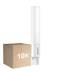 Opakowanie 10x Philips CorePro PL-S LED 5W - 840 Zimna Biel | 2-Piny - Zamienne 11W