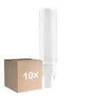 Opakowanie 10x Ledvance Dulux-D LED 6W - 840 Zimna Biel | 4-Piny - Zamienne 13W