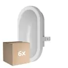 Opakowanie 6x Ledvance LED Bulkhead Valkoinen 11W - 840 