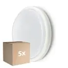 Opakowanie 5x Philips LED Bulkhead Ledinaire WL070V Valkoinen 18.7W 1700lm - 830 Ciepła Biel | 285mm - IP65