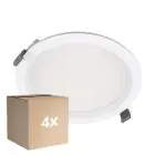 Opakowanie 4x Ledvance LED Downlight Comfort Opal Valkoinen 30W/25W/20W 3600lm/3000lm/2400lm 100D - 930-940 CCT | Aukko 200mm - IP44 - Najlepsze Renderowanie Kolorów