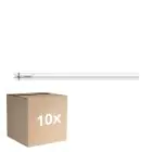 Opakowanie 10x Philips Master Rura LED T8 (EM/Mains) Ultra Output 13.5W 2500lm - 840 Zimna Biel | 120cm - Zamienne 36W