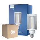 Opakowanie 6x Philips TrueForce LED E27 HPL Przezroczysty 21W 3000lm 360D - 840 Zimna Biel | Zamienne 50W