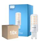 Opakowanie 10x Philips Corepro LED Capsule G9 4.8W 570lm - 827 Bardzo Ciepła Biel | Zamienne 60W