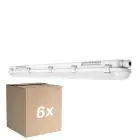 Opakowanie 6x Ledvance Oprawy Hermetyczne LED Paroizolacja 32W 4400lm - 865 Światło Dzienne | 120cm 