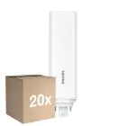 Opakowanie 20x Philips CorePro PL-T LED Żarówka HF 18.5W - 840 Zimna Biel | 4-Piny - Zamienne 42W