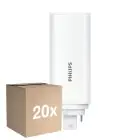 Opakowanie 20x Philips CorePro PL-T LED Żarówka HF 6.5W - 830 Ciepła Biel | 4-Piny - Zamienne 18W