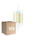 Opakowanie 10x Philips LED Linear R7s CorePro 78mm 11.5W 1521lm - 830 Ciepła Biel |Zamienne 100W