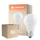 Opakowanie 6x Osram Classic LED E27 Gruszka Włókno Matowy 11W 1521lm - 840 Zimna Biel | Ściemnianie - Zamienne 100W