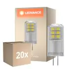 Opakowanie 20x Ledvance Performance LED Capsule Przezroczysty G4 2.2W 300lm - 827 Bardzo Ciepła Biel | Zamienne 28W