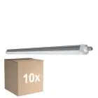 Opakowanie 10x Ledvance Oprawy Hermetyczne LED Paroizolacja Kompaktowy 23W 2800lm - 840 Zimna Biel | 120cm 
