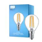 Philips Corepro LED Lustre E14 Piłka Włókno Przezroczysty 6.5W 806lm - 827 Bardzo Ciepła Biel | Zamienne 60W