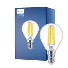 Philips Master Value LED Lustre E14 Piłka Włókno Przezroczysty 3.4W 470lm - 927 Bardzo Ciepła Biel | Najlepsze renderowanie kolorów - Ściemnianie - Zamienne 40W