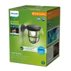 Philips Solar Radii Światło Ścienne Metal Czarny 1.3W 250lm - 830 Ciepła Biel | IP44