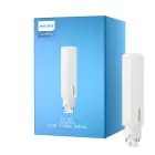 Philips CorePro PL-C LED 9.5W 1100lm - 840 Zimna Biel | 4-Piny - Zamienne 26W