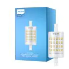 Philips CorePro LED R7S Linear 78mm Przezroczysty 7W 950lm - 830 Ciepła Biel | Zamienne 60W