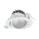 Philips LED Spot Greenspace Accent Cardanic Aluminium Valkoinen 31W 3900lm 36D - 930 Ciepła Biel | 163mm - IP20 - Najlepsze Renderowanie Kolorów - Dali Ściemnianie