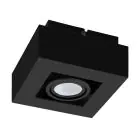 Eglo Sufit Spot Mendoza Stal Czarny 4.7W 345lm - 830 Ciepła Biel | Ściemnianie - Nadaje Się Do GU10